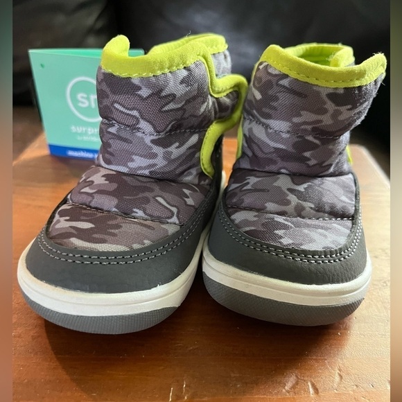 Surprize by Stride Rite Baby Boys Aster Boots, NEW! - Picture 1 of 9